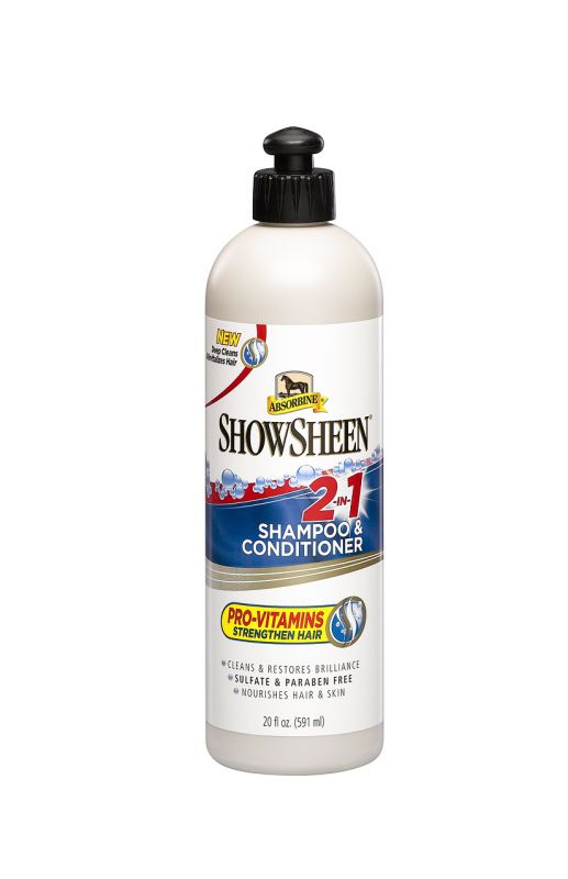 Šampón a kondicionér pro koně Absorbine ShowSheen dva v jednom