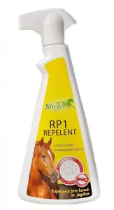 Repelent RP1 Sprej - repelent pro koně a jezdce, Lahvička s rozprašovačem 75 ml