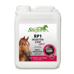 Repelent RP1 Ultra ekonomické balení - Ultrasilný sprej pro koně a jezdce (Kanystr, 2,5 l)